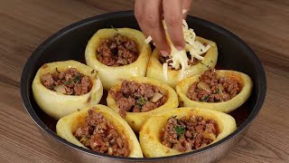 Potatoes stuffed with ground beef A perfect combination [upl. by Acire234]