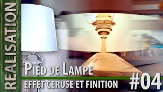 Finition cérusée et Edison bulb pour la lampe [upl. by Otilrac]