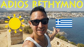 Diciendo adios a Rethymno CRETA  vlog 5 [upl. by Leff]