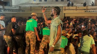 Black sherif performed Lomo Lomo for the first Aggrey Memorial goes crazy 🔥 [upl. by Treboh473]