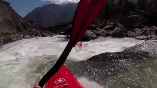 The Sacred Valley of the Incas Kayaking Urubamba Rio Peru Class 5 [upl. by Rednal]