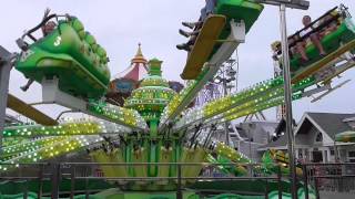 Playlands Castaway Cove August 2014 Park Footage Ocean City New Jersey [upl. by Ogait989]