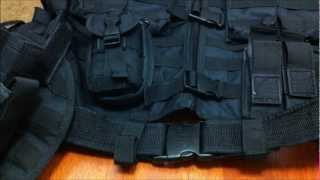 Review UTG 10 Piece Modular Tactical Assault Vest [upl. by Brianna296]