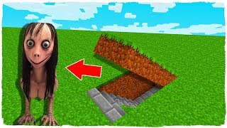 🤘 NOS ESCONDEMOS EN EL BUNKER SECRETO DE MOMO CREEPYPASTA EN MINECRAFT [upl. by Akcimat]