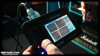 PHONIC PAA6 DEMO VIDEO ANALIZZATORE AUDIO TOUCH SCREEN [upl. by Iem]