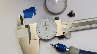 How I fix Mitutoyo Dial Caliper Ремонт штангенциркуля [upl. by Attenweiler415]