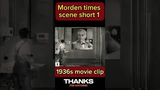 Charlie chaplin  modern times 1936 movie  Factory shorts 1 ytshorts youtubeshorts charlie [upl. by Nylirad924]