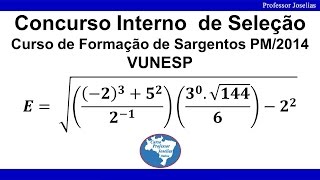 Curso de Formação de Sargentos PM 2014 Concurso Interno – VUNESP [upl. by Larrie753]