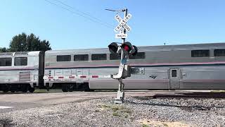 Amtrak Train 1 In Waggaman LA [upl. by Ambrogino434]