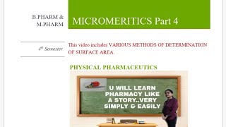 SURFACE AREA DETERMINATION METHODS Micromeritics [upl. by Pavlish]