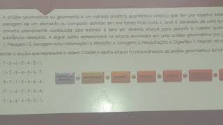 Gravimetria  Correção Exercício nº 10  Química Analítica  Prof Marcinho Lima [upl. by Shanks]