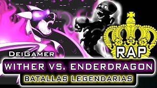 WITHER VS ENDERDRAGON  BATALLAS LEGENDARIAS RAP [upl. by Aniger]