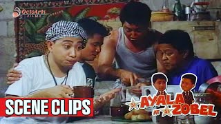 SI AYALA AT SI ZOBEL 1994  SCENE CLIPS 2  Ogie Alcasid Anjo Yllana Michael V Babalu [upl. by Adnolrehs]