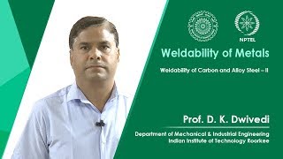 Weldability of Carbon and Alloy Steelâ€“II [upl. by Peednas]