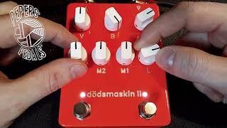 Pepers Pedal  Dödsmaskin II Bass DistortionOverdrive [upl. by Maurice]