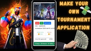 How To Make Tournament Application  Tournament Maker App  Make Your own Tournament Application [upl. by Ragse]