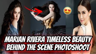 🔴MARIAN RIVERA TIMELESS BEAUTY BEHIND THE SCENE PHOTOSHOOT [upl. by Assilla]