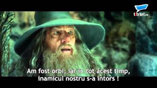 HOBBITUL DEZOLAREA LUI SMAUG  trailer HD în limba română [upl. by Ytiak962]