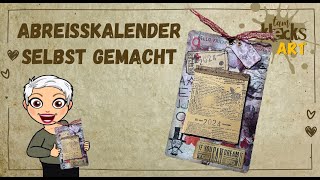 Abreißkalender selbst gemacht [upl. by Del229]