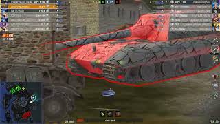 STB1Grille 15Tiger II  World Of Tanks Blitz Replay [upl. by Inamik836]