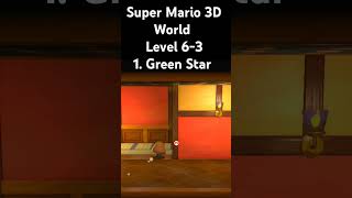 Super Mario 3D World Level 63 1 Green Star shorts [upl. by Bourke342]