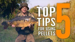 Top 5 Tips For Using Pellets with Neil Spooner Catch More Carp Rigs Mainline Baits Carp Fishing [upl. by Analart63]