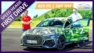 Audi RS3 2022 Test 400 PS 8Y  Review  Sound  Speed Heads [upl. by Nagel]