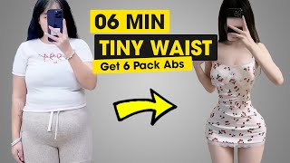 🔥 Tiny Waist in 14 day ➜ Exercise For Girls ➜ Get 6 Pack Abs [upl. by Fira]