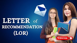 LOR  Letter Of Recommendation letterofrecommendation nomadcredit [upl. by Papke]