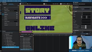 Building a Main Menu in Noesis Studio Z3L Walkthrough [upl. by Ahsienad245]