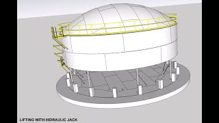 Comment effectuer le montage de bac de stockage avec vérins hydrauliques [upl. by Demetria]