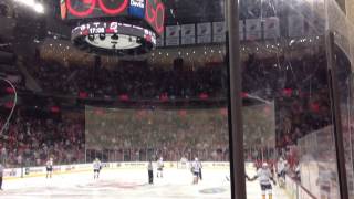 InArena NJ Devils Goal Horn Seven Nation Army 20132014 [upl. by Ronnie]