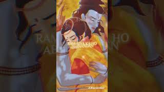 Ram Siya Ram  Mangal Bhavan Amangal Hari  Ramayan Chaupaishortsfeedtrendingbhaktisongytshorts [upl. by Eneli]