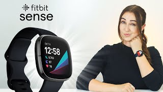 Fitbit Sense Watch Review  WHAT YOU NEED TO KNOW [upl. by Nahshunn249]