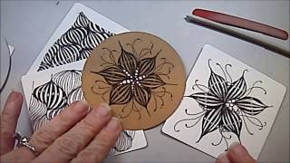 Olb Tangle Pattern Lesson 109 [upl. by Rae]