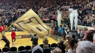 “Hail Purdue” Opening Purdue vs Rutgers Men’s Basketball February 20 2022 [upl. by Aisha]