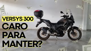 VALOR DE MANUTENÇÃO DA VERSYS 300 [upl. by Welker]