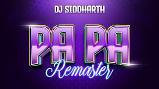 Pa Pa Remaster  Dj Siddharth  Circuit Mix  Tribal Mix  150bpm  Siddharth Official [upl. by Neel]