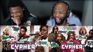 2024 XXL Freshman Cypher  POPS REACTION [upl. by Ajnin]