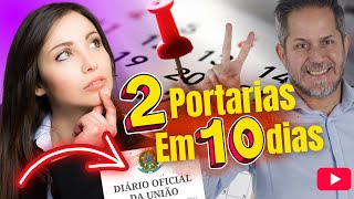 🔴 2 DUAS PORTARIAS EM 10 DIAS para pagar a 13ª parcela e Portaria mensal do Auxílio Financeiro [upl. by Zetra]