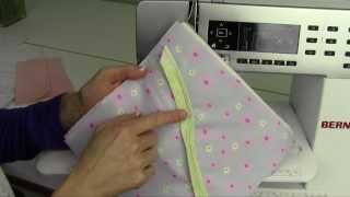 Bernina 530 54 Blind Applique Stitch [upl. by Yetty]