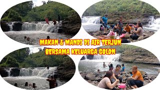 MANDI DI AIR TERJUN BERSAMA KELUARGA golonmurachannel9876 [upl. by Xam]