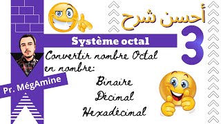 Système octal شرح بالدارجة [upl. by Ayouqat]