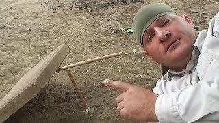 How to Make a Paiute Deadfall Part 1 of a 3 Part Series [upl. by Epilif432]