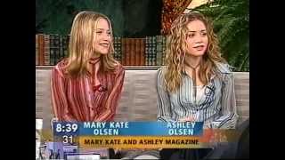 Olsen Twins interview Today Show 2001 Age 14 [upl. by Pierrette966]