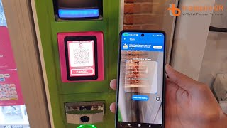 Cashless payment vending machine with transpire QR DuitNow QR Payment Terminal [upl. by Cave361]