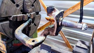 4 smart machining technique ideas The best method in every repair with lathe [upl. by Bria]