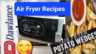 Dawlance Microwave air fryer DW550AF Air Fryer Recipes [upl. by Yaeger]