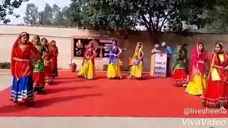 Mai wari folk song harbajan mann gidda by girls beautiful presentation [upl. by Ransome]