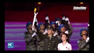 MUST SEE NOW Wuhan Military War Games Clip October 2019 [upl. by Adnohsel]